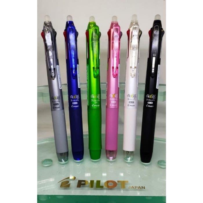 

Free Ongkir PILOT FRIXION CLICKER 3 IN 1 / 1 PULPEN 3 WARNA - Hitam Limited