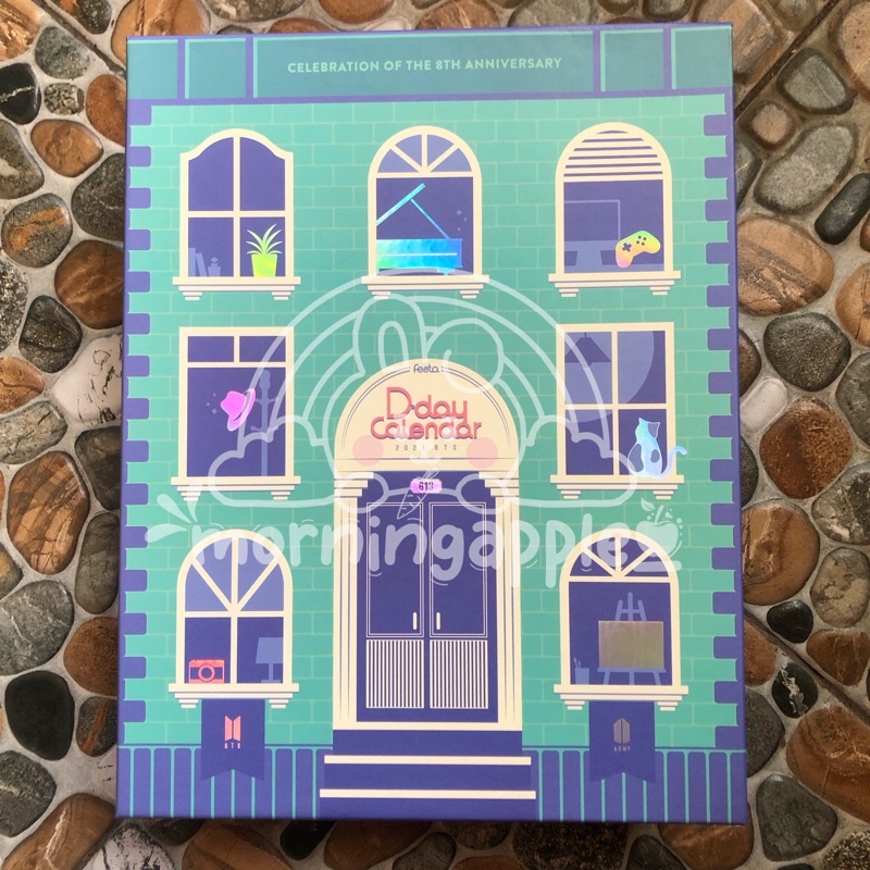 BTS FESTA DDAY CALENDER BOX ONLY