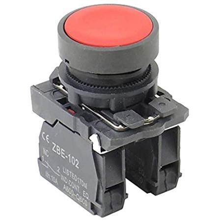 SCHNEIDER PUSH BUTTON MERAH XB5AA42 NC