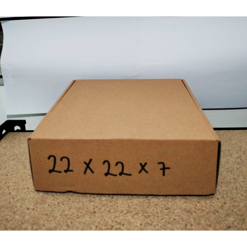 

Kardus Diecut Pizza Polos - 22x22x7 TERMURAH