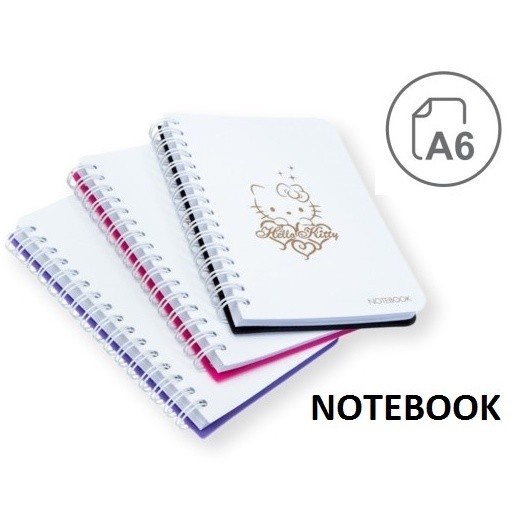 

Hadir Hello Kitty Notebook Buku Tulis A6 Hemat