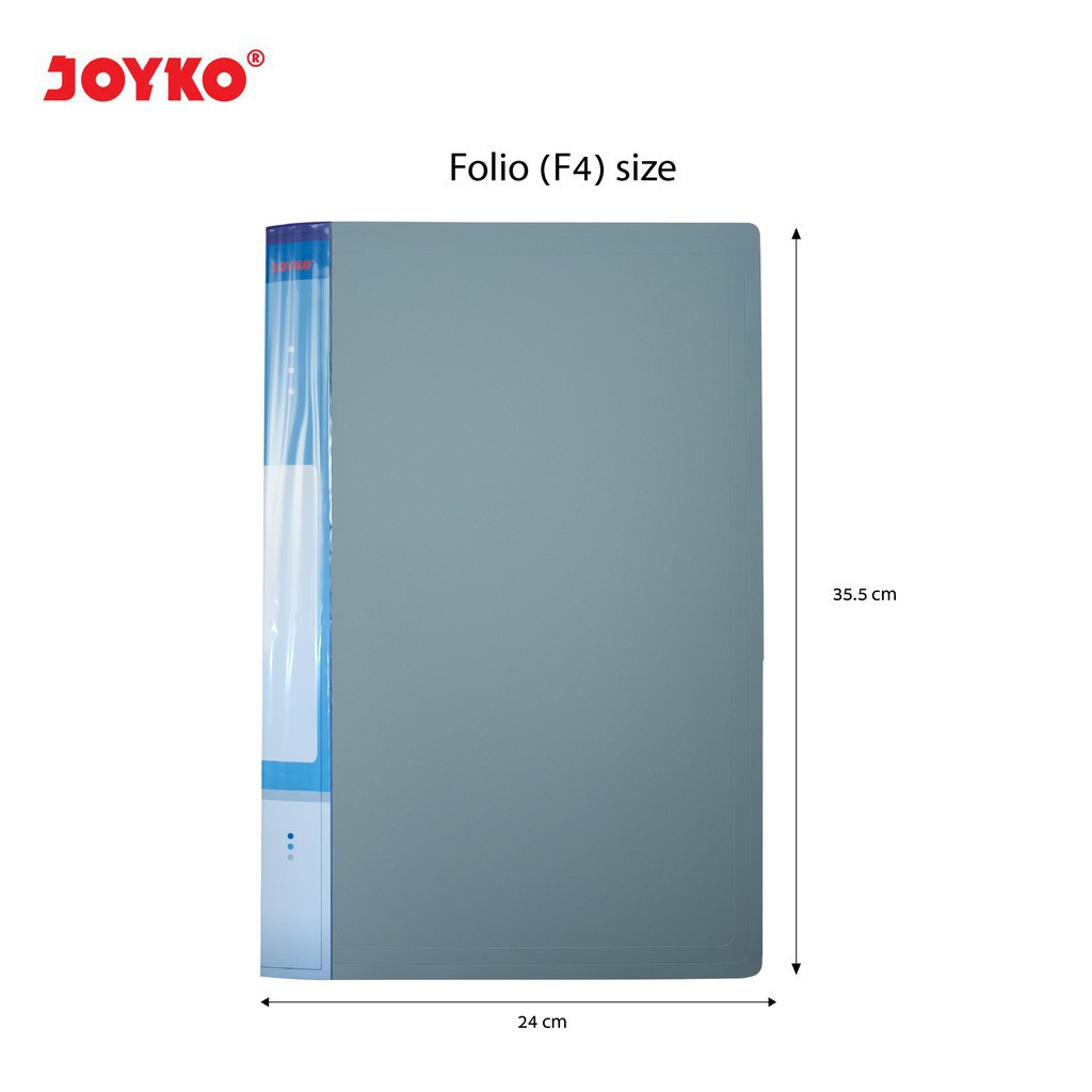 

Document Keeper Clear Holder Joyko DK-20 F4 20 Sheet Pocket