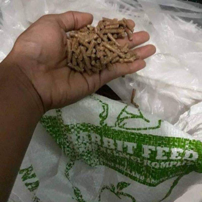 TERMURAH Makanan Kelinci Camilan Kelinci Pelet Kelinci Guinea Pig RABBIFEED 1 kg