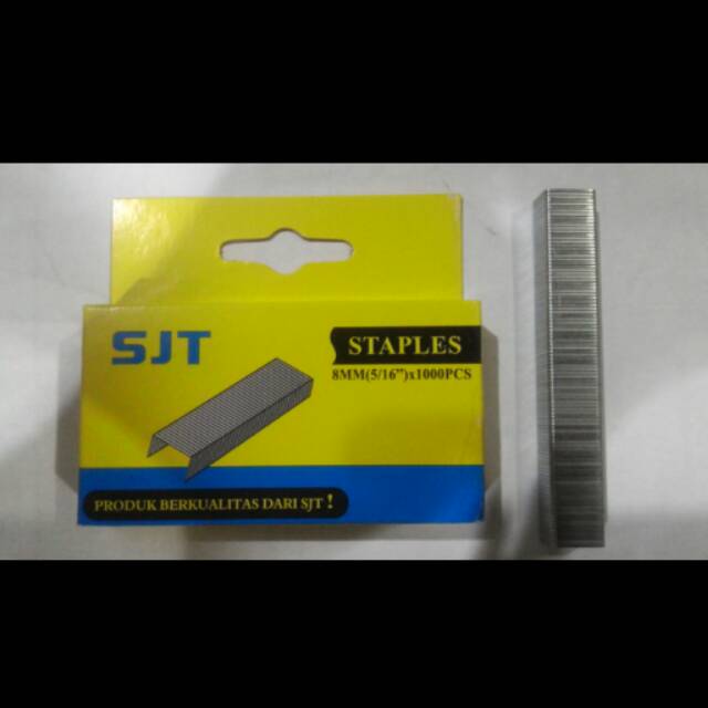 

Isi Staples Gun / Staples Tembak Kuat isi 1000pcs per kotak ukuran 8mm