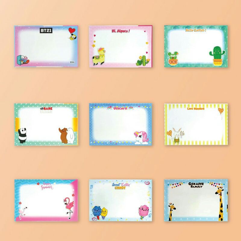 Clip board 302 cartoon/papan jalan/papan ujian