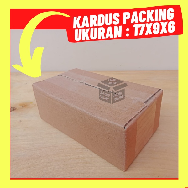 

KARDUS TEBAL 17x9x6 box kotak packing pack kardus kardus murah PROMO