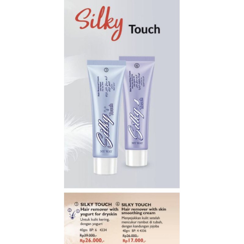 Silky Touch perontok bulu
