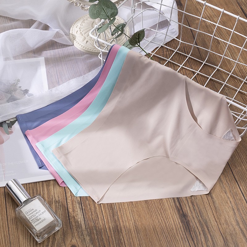 Celana Dalam Wanita Seamless Tanpa Jahitan Kode KL-60 / Pakaian Dalam Seamless Wanita Bahan Sutra