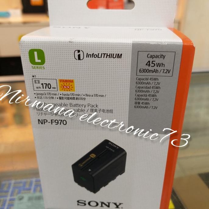 Baterai Camcorder Professional Sony NP-F970 Original 100 % ---READY---