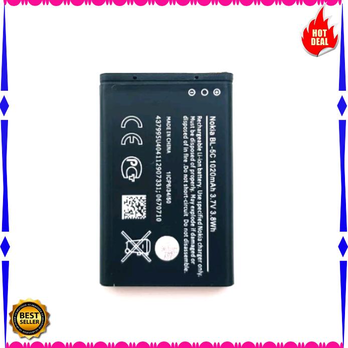Acc Hp Baterai Original Nokia 105 106 107 150 215 216 222 Ds Bateraii Bat