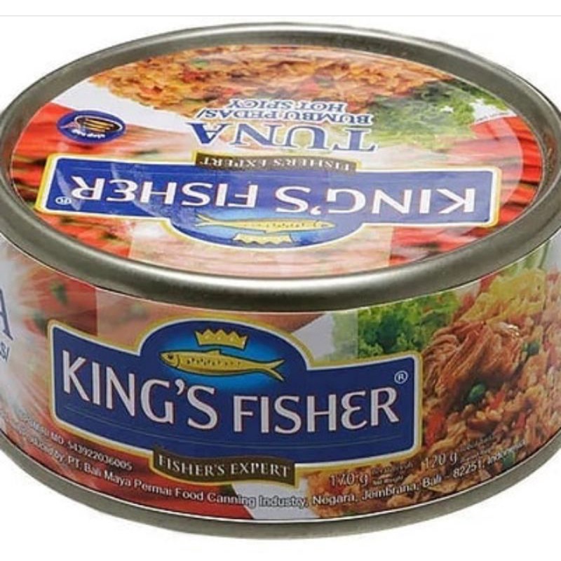 

Kings Fisher Hot Spicy Tuna/ Sarden Tuna Bumbu pedas kings fisher 170 gr