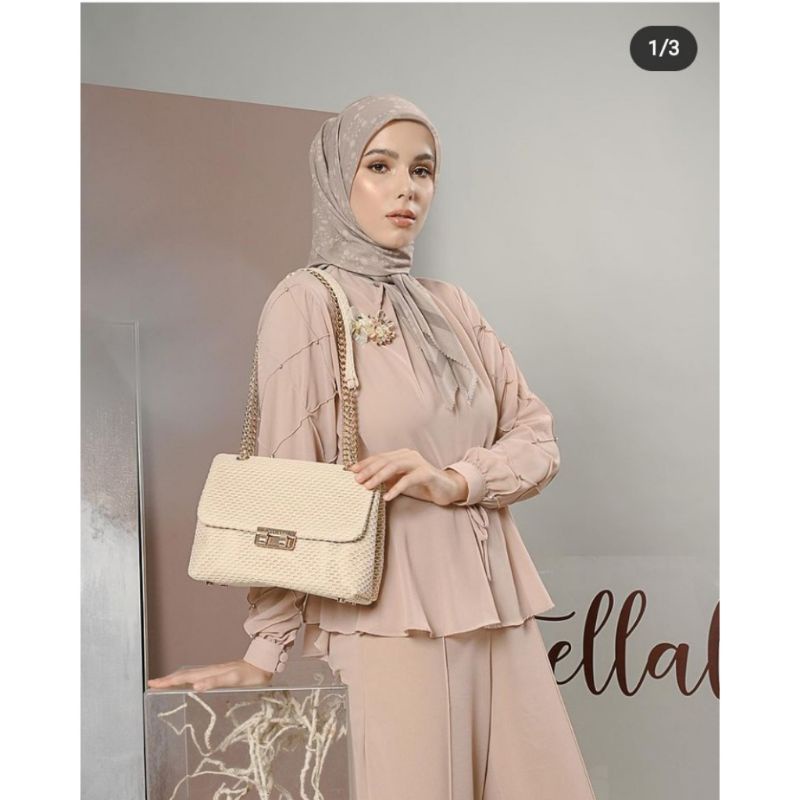 preloved stella luna bag nude heylocal.id