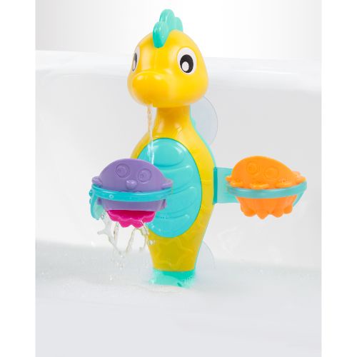 Playgro Fountains of Fun Seahorse and Cups - Mainan Mandi Anak 12m+