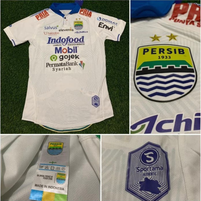 JERSEY BOLA PERSIB BANDUNG AWAY LIGA 1 2019 GRADE ORI