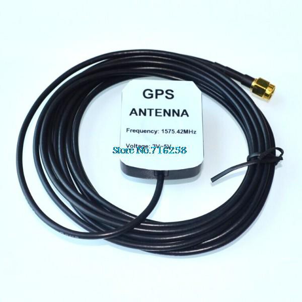 Antena Luar GPS SMA Connector Car Antenna Receiver Aerial Adapter Auto