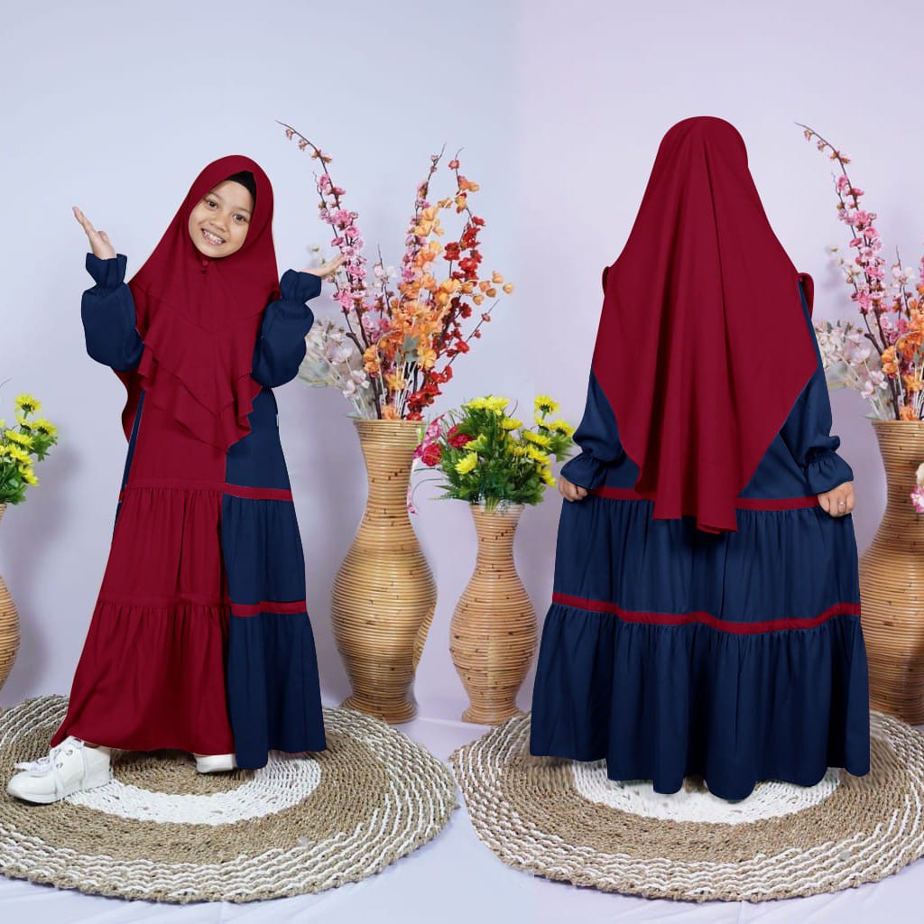 SYARI HANABI KID CT Gamis anak murah gamis anak tanggung remaja