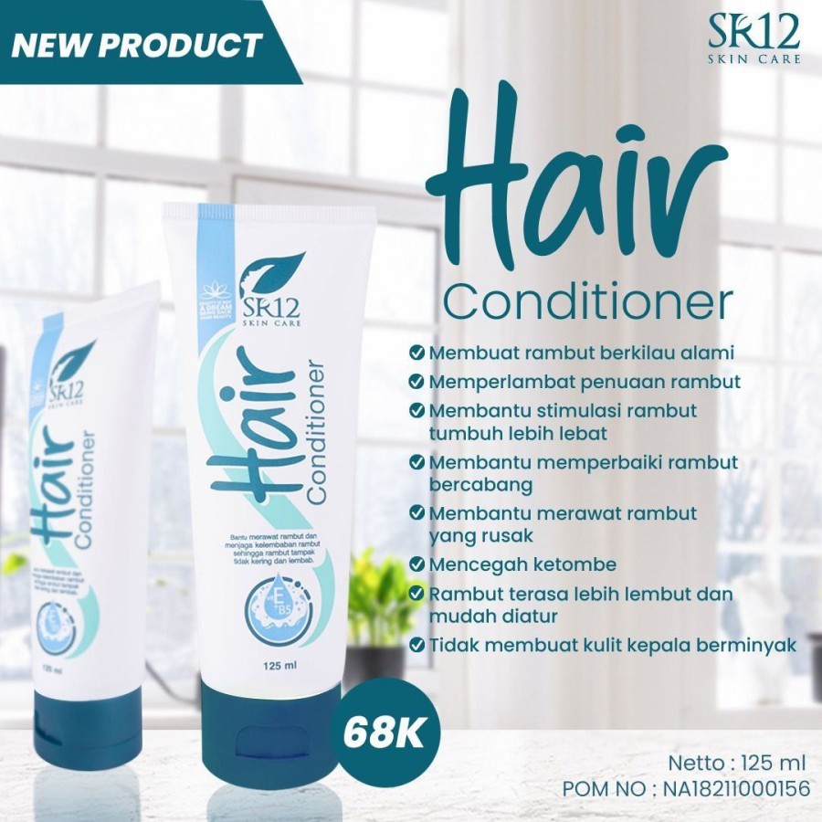 HAIR CONDITIONER BY SR12 Kondisioner Untuk Menutrisi Rambut dan Melembutkan Rambut