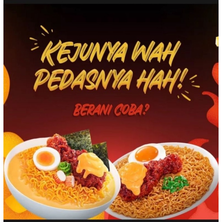 

Mi Instan Richeese ramen Kuah keju level 0, 3 & 5 per pcs