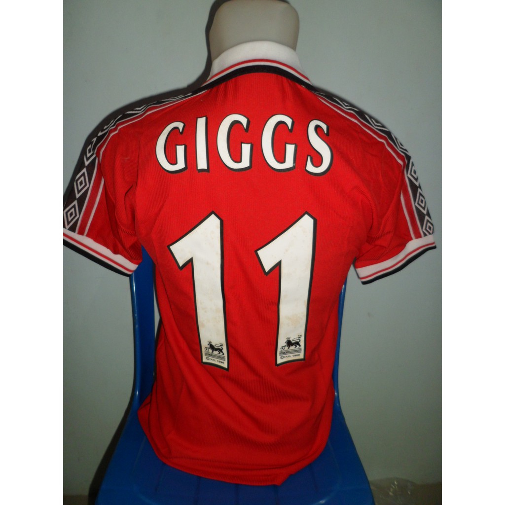 Jersey M*U Home GIGGS (11) 1998/1999 Grade AAA size M