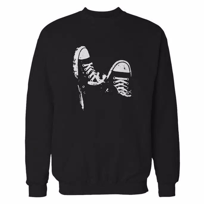 SWEATER UNISEX OLD SCHOOL SHOES - CREWNECK TEBAL PREMIUM