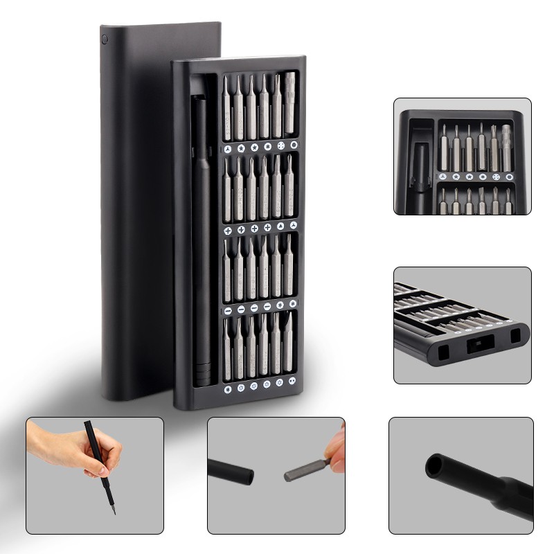 24 Precision Magnetic Screwdriver Set Multi-Tools Wiha Screw Driver Kit For Repairing Work Daily