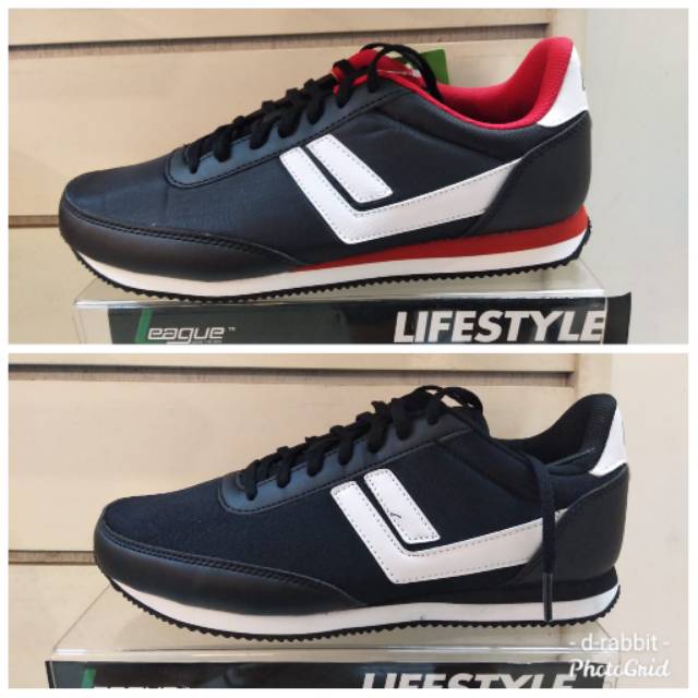 Sepatu league legas running shoes cowo asli original promo murah diskon