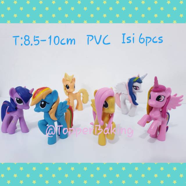 Topper Figure Toys Birthday Little Pony