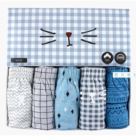 Celana Dalam Anak laki laki cowo box (5 pcs) umur 0-14 Tahun Dino impor Premium