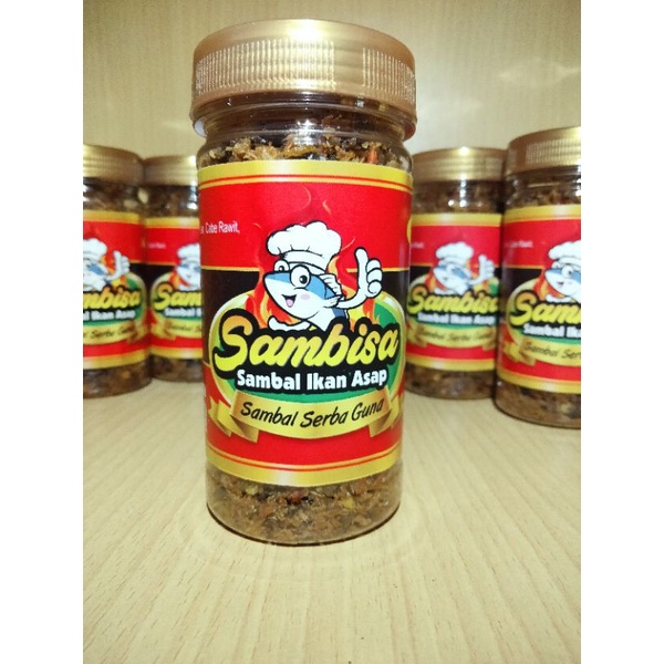 

Sambal Ikan Asap Kering Tuna/Tongkol/Cakalang/Lele