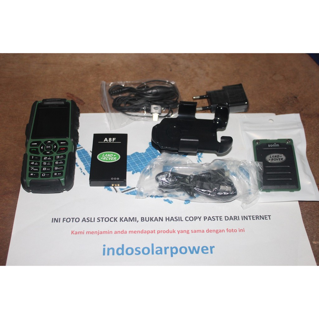 Promo Land Rover Sonim A8F HP+WALKIE TALKIE+TV+RADIO+Dual SIM+Dual ON Limited