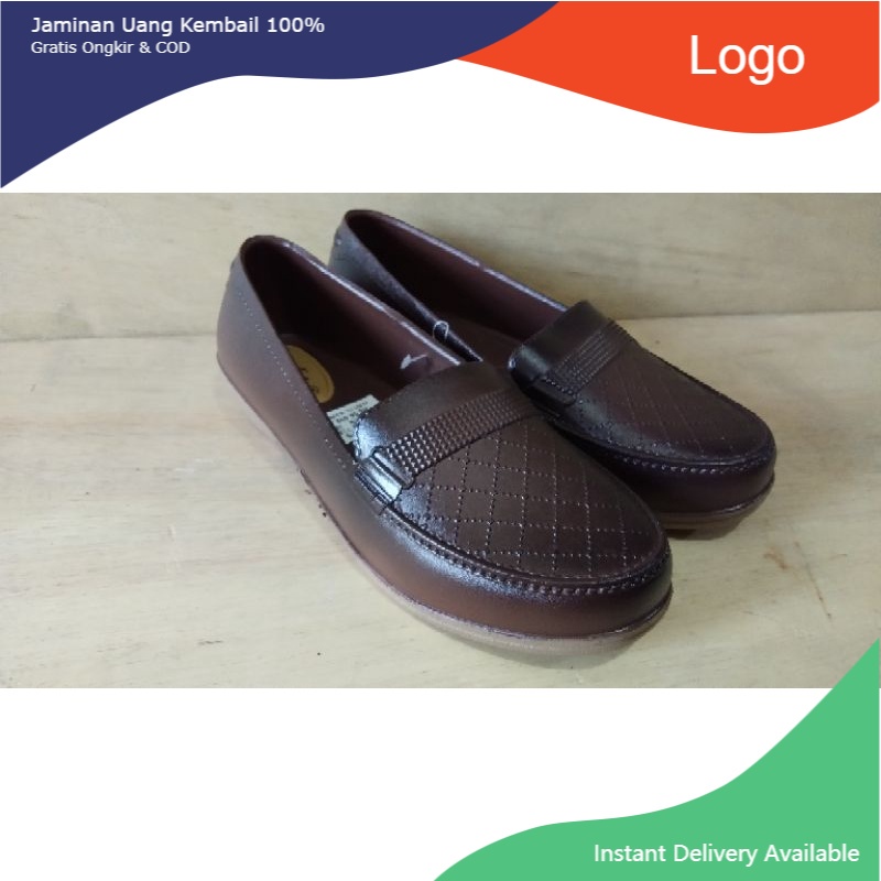 Sepatu Wanita - Att NSK 475 -/ 028 Sepatu Karet Wanita - Sepatu Kantor Karet TERBARU