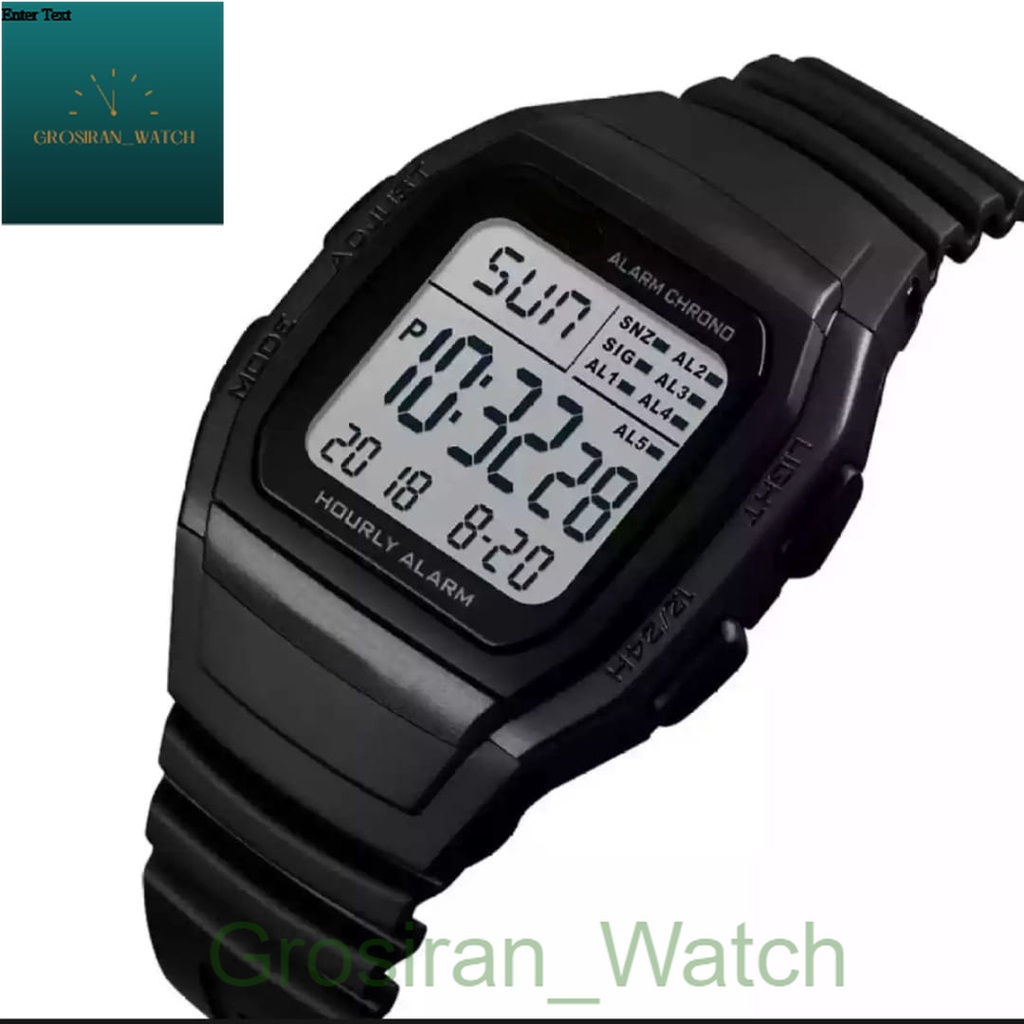 Jam Tangan Wanita Fashion Korea Sporty QQ-145 Case Kotak Digital [G_W]