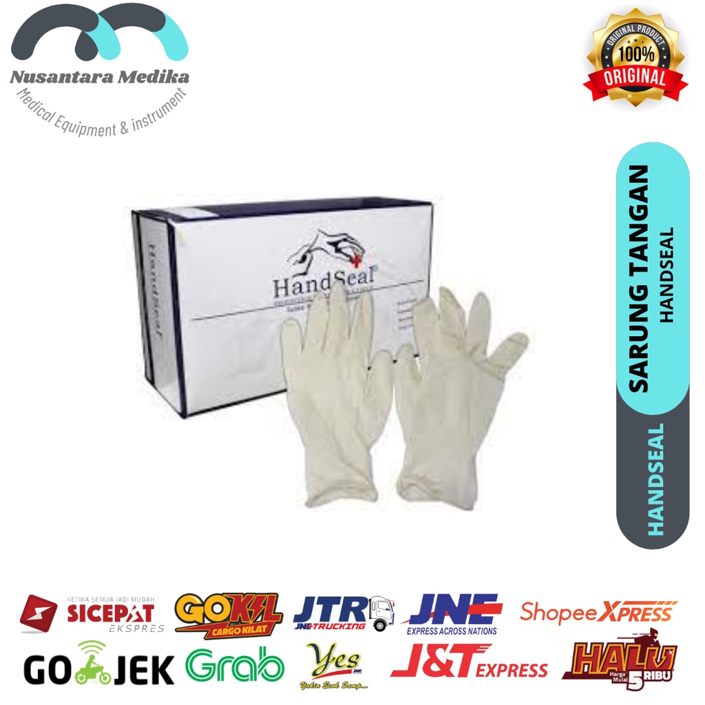 Sarung Tangan Latex Safe Glove POWDERED