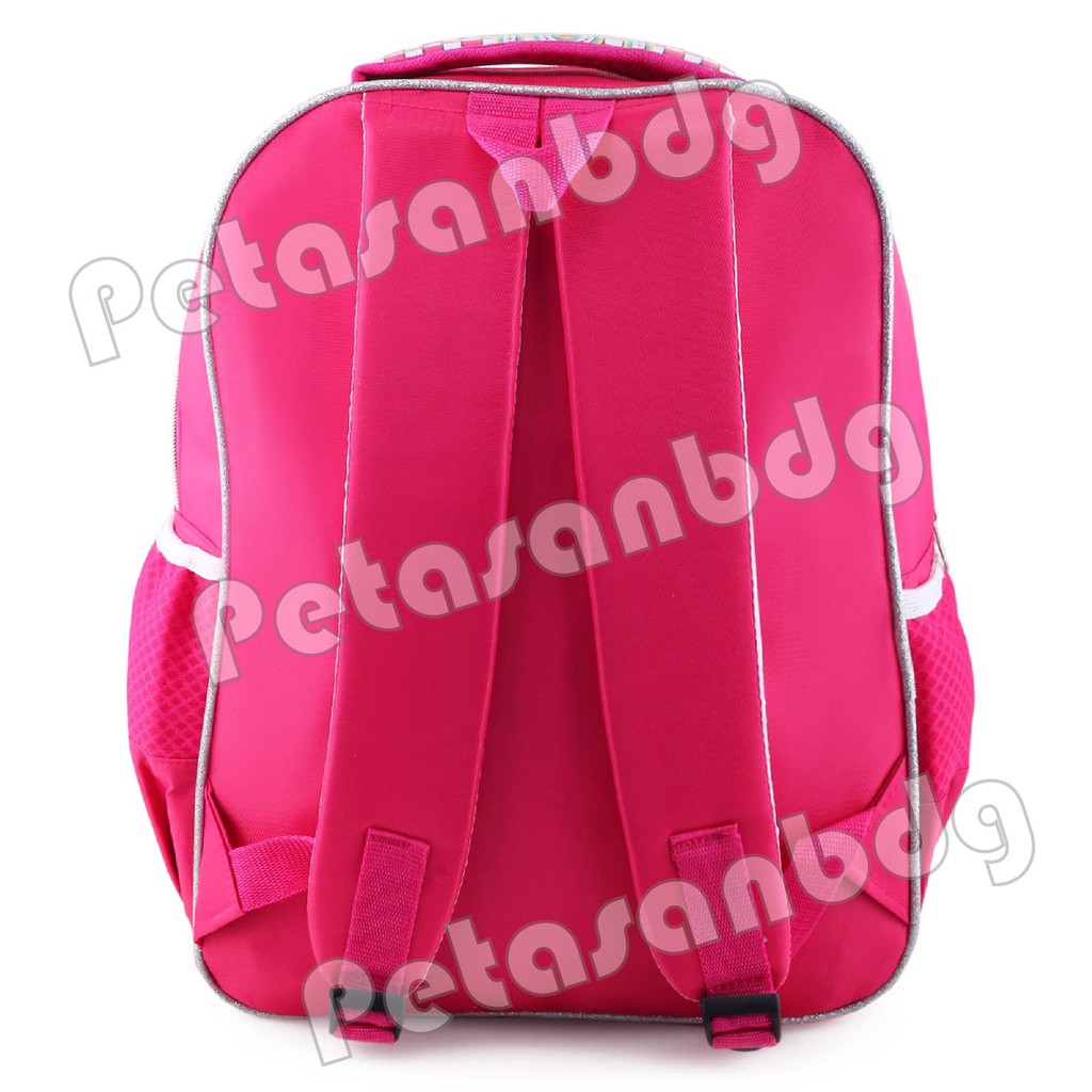 PTS - Ransel Sekolah Anak SD Perempuan Karakter LOL SURPRISE - Ransel Glitter LED MUSIC - MERMAID