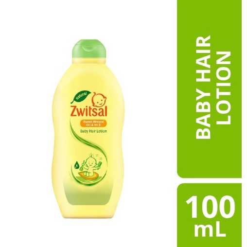 ZWITSAL BABY HAIR LOTION SWEET ALMOND OIL &amp; VIT E 100ML ( HANYA 1 PCS)