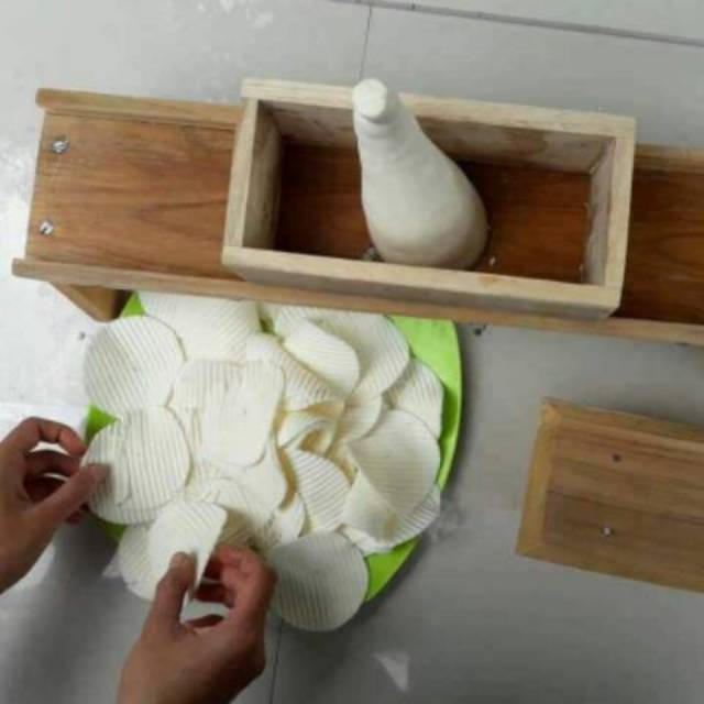 UKURAN JUMBO- Alat pemotong keripik FULL BONUS