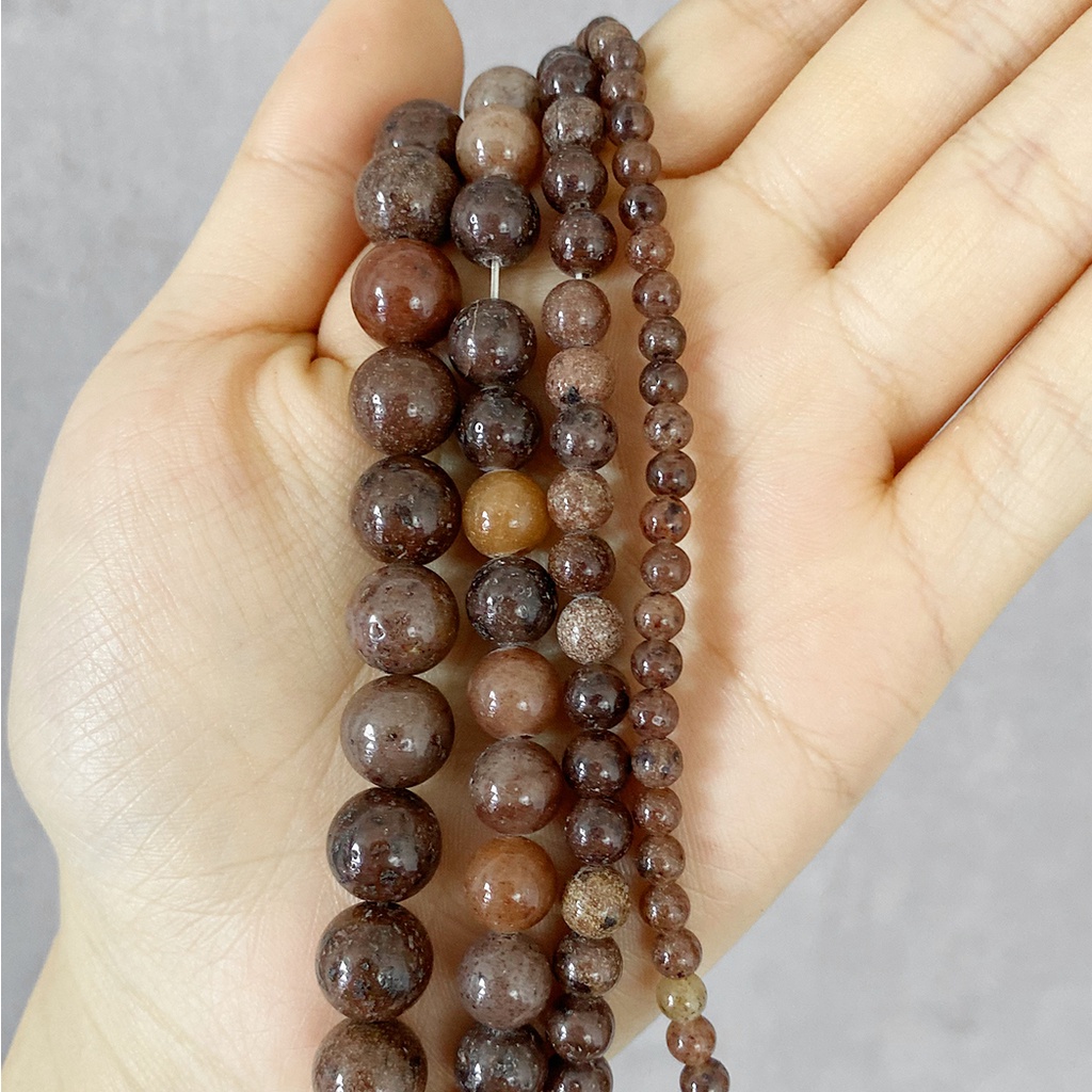 32-89 pcs Natural Purple Aventurine Batu Beads, Diameter 4/6/8/10/12mm, Diameter lubang sekitar 1mm, untuk Membuat Perhiasan DIY Strand