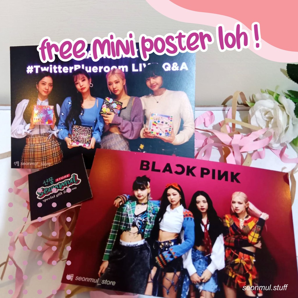 SEONMUL BOX PAKET BLACKPINK / GIFT BOX KPOP / BOX KADO BLACKPINK LOVESICK GIRLS