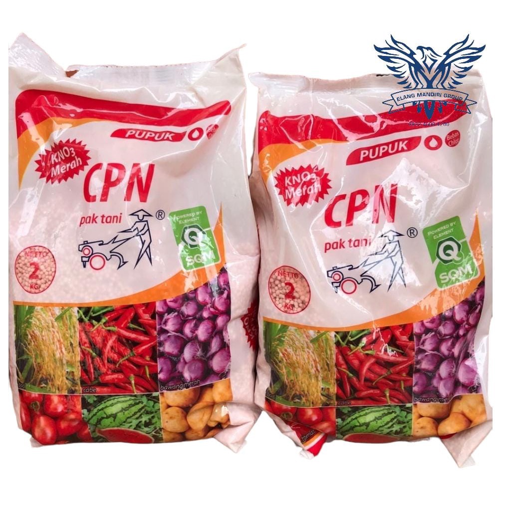 PUPUK KNO MERAH CPN PRILL 2 KG PAK TANI 100% Original SAPROTAN UTAMA