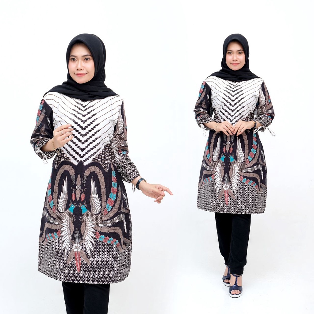Dianputri - Tunik Batik Wanita Motif Baru Batik Dianputri-No 19