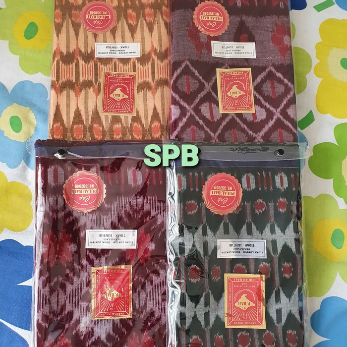 Sarung Asli cap Pulau Bali