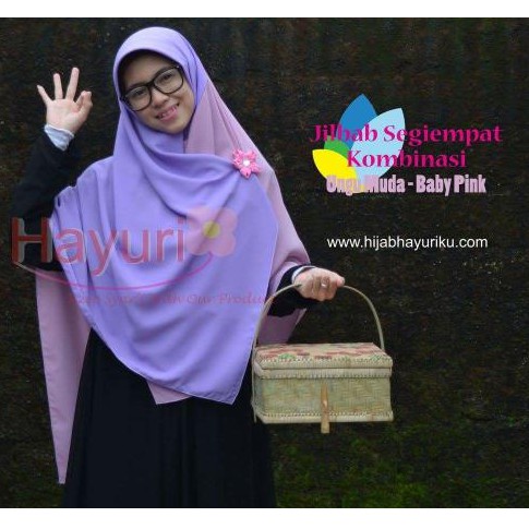 JILBAB WOLFIS KOMBINASI 150 X 150 / JILBAB HAYURI
