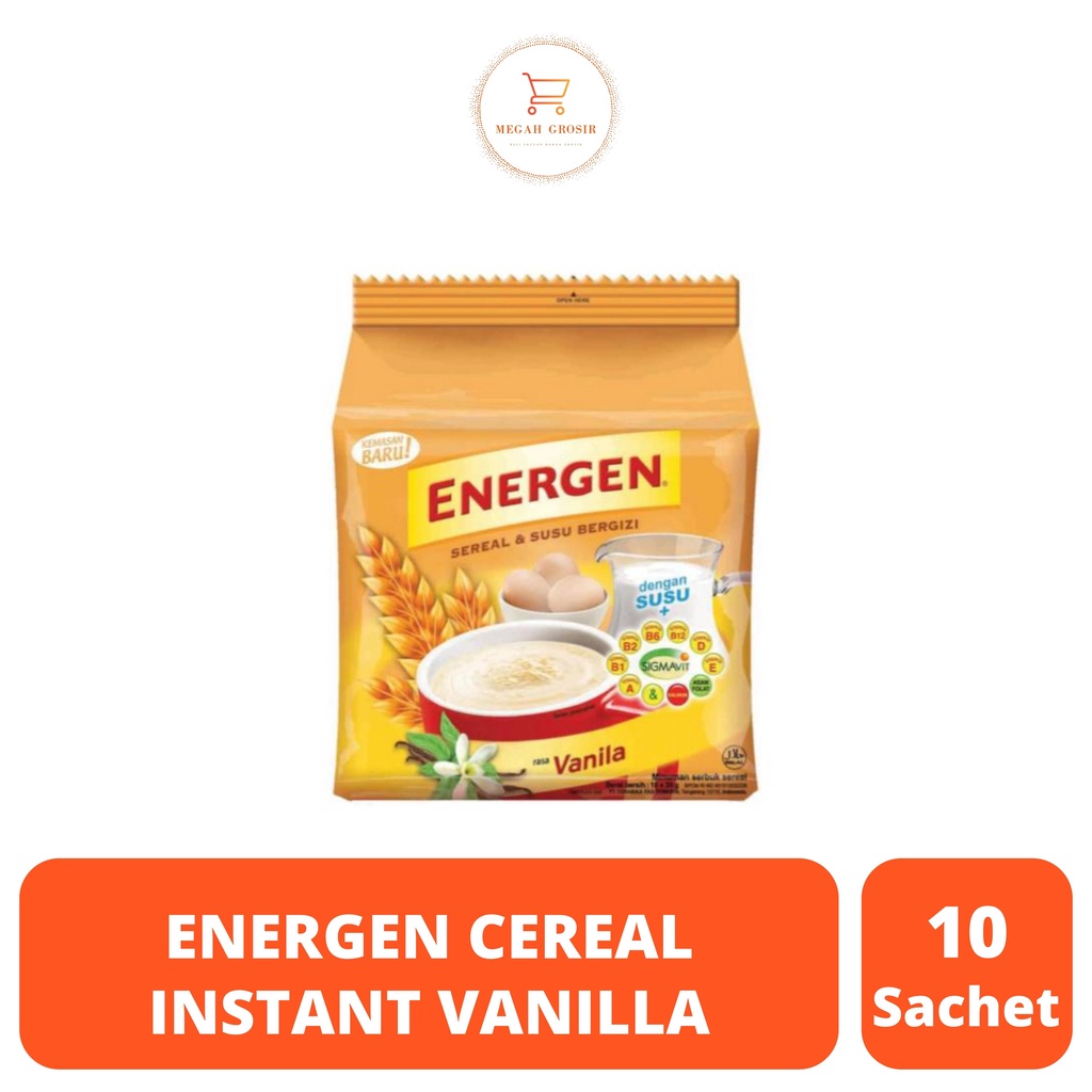 

ENERGEN CEREAL INSTANT VANILLA RCG 10X29/32G