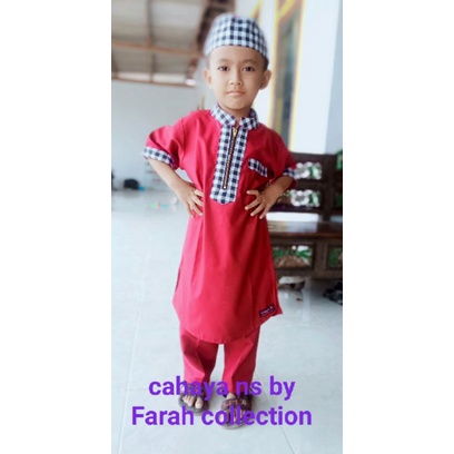 gamis anak laki-laki toyobo cahaya ns