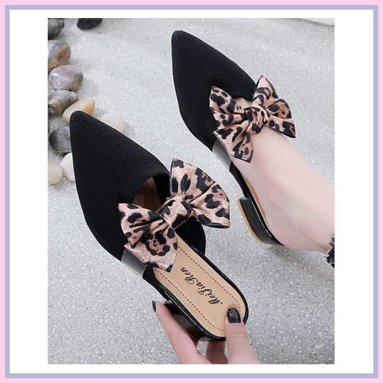 Monaco Heels Wanita Tapak Tahu 5 Cm Putih Premium Herdian Mr 06 Pita Macan Heels Wanita Hak Tahu
