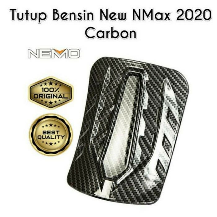 Cover Tutup Tangki Bensin New Nmax 2020 Carbon NEMO / Cover Tangki