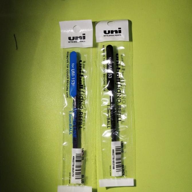 

Refill pen uniball signo UM 153 Hitam dan Biru