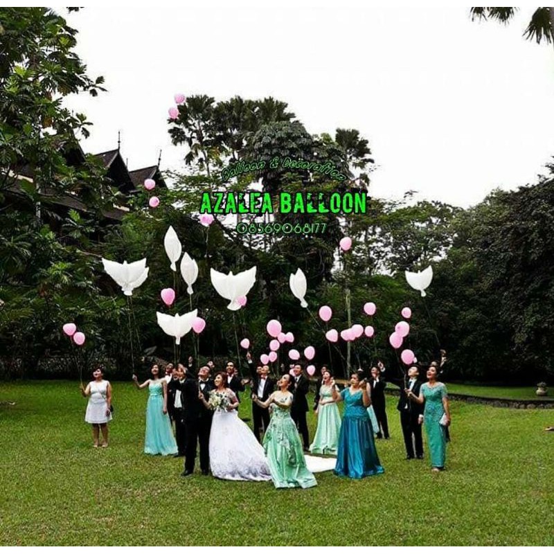 balon gas helium/balon gas bogor