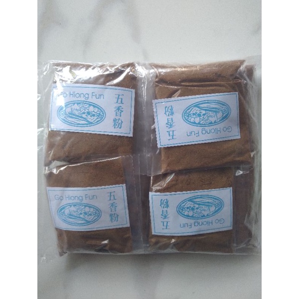 

Go Hiong Fun 45gramx10 bungkus Bumbu ngo Hiong Chinese Five Spices