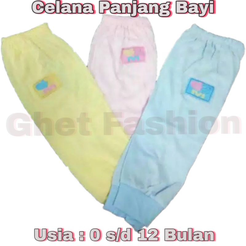 Celana Panjang Bayi IVI // Celana Bayi 0-12bulan // Celana Bayi Unisex